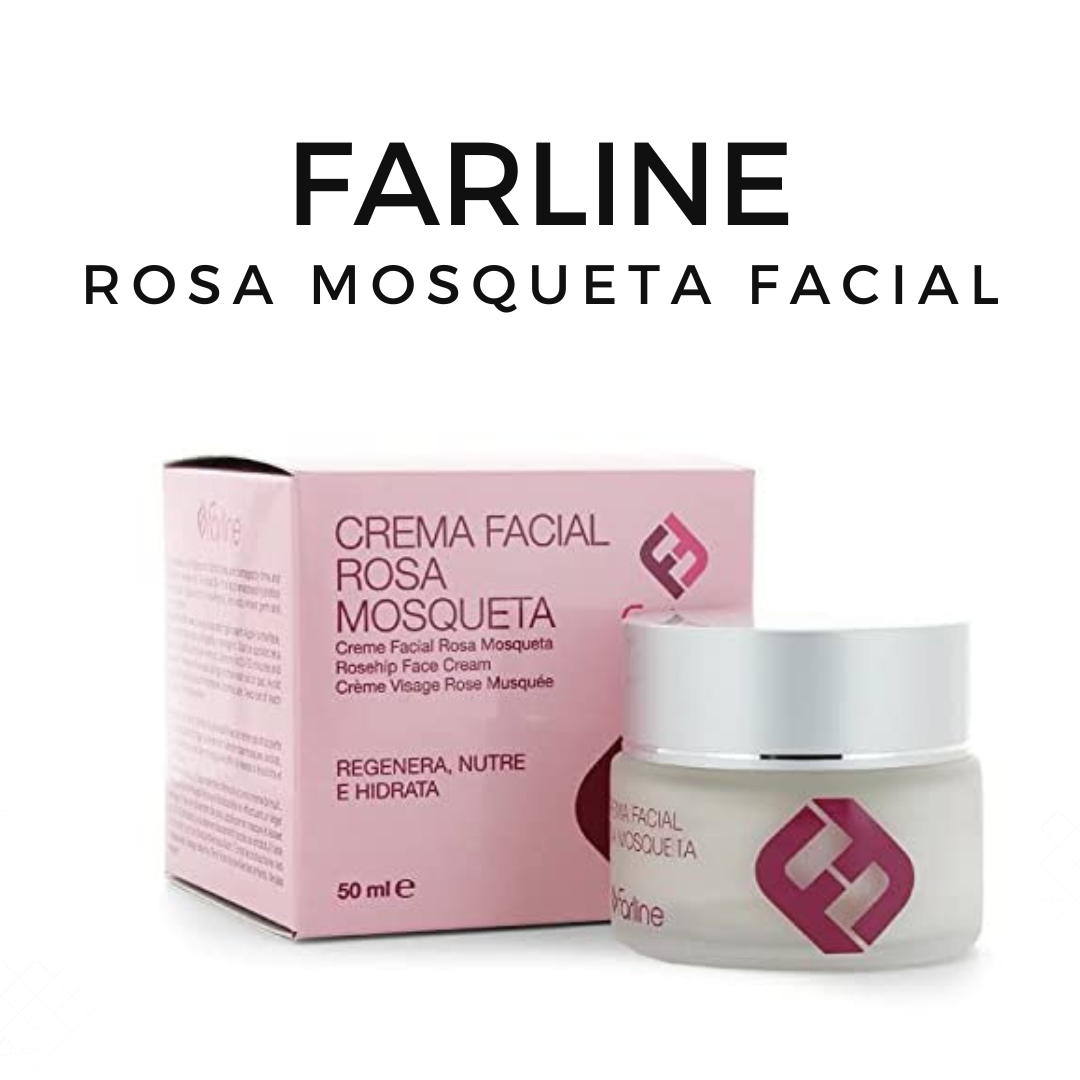 Crema Facial Rosa Mosqueta Farline Rosa Canina