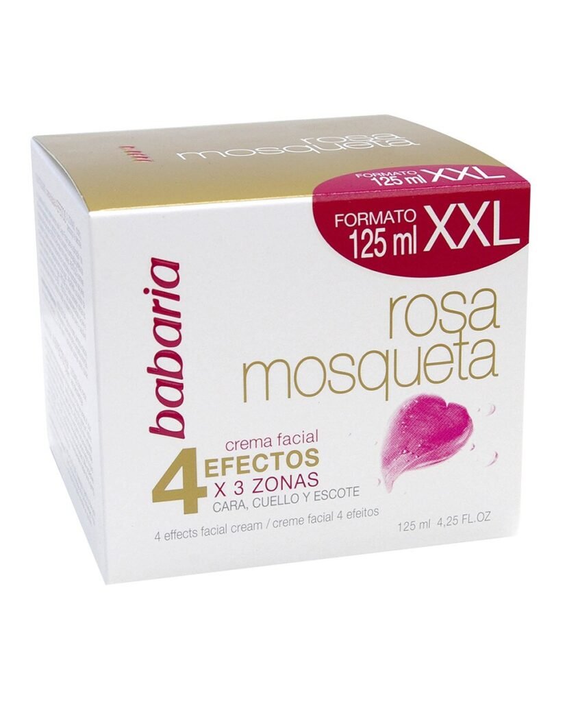 Crema facial 4 Efectos Rosa Mosqueta Babaria