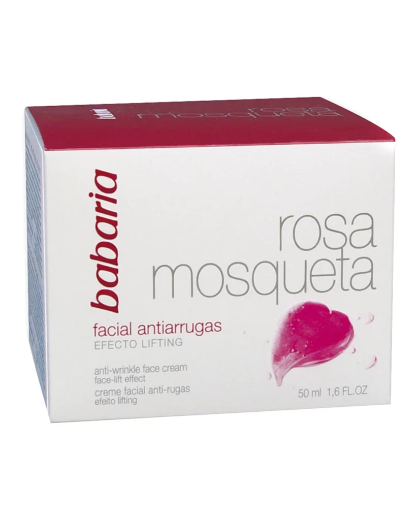 Crema facial Antiarrugas Babaria Rosa Mosqueta