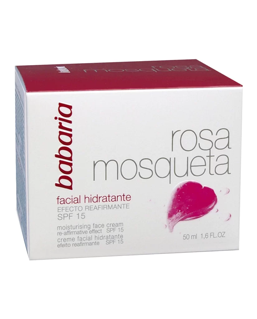 Crema facial Hidratante 24 h Rosa Mosqueta Babaria