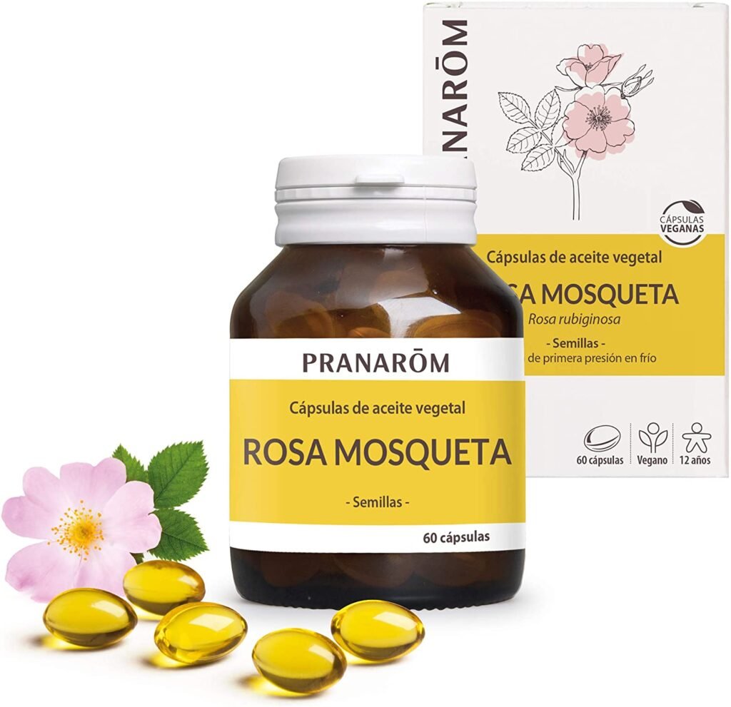 PRANAROM INTERNATIONAL Rosa MOSQUETA 60cap PRANAROM, único, estánda